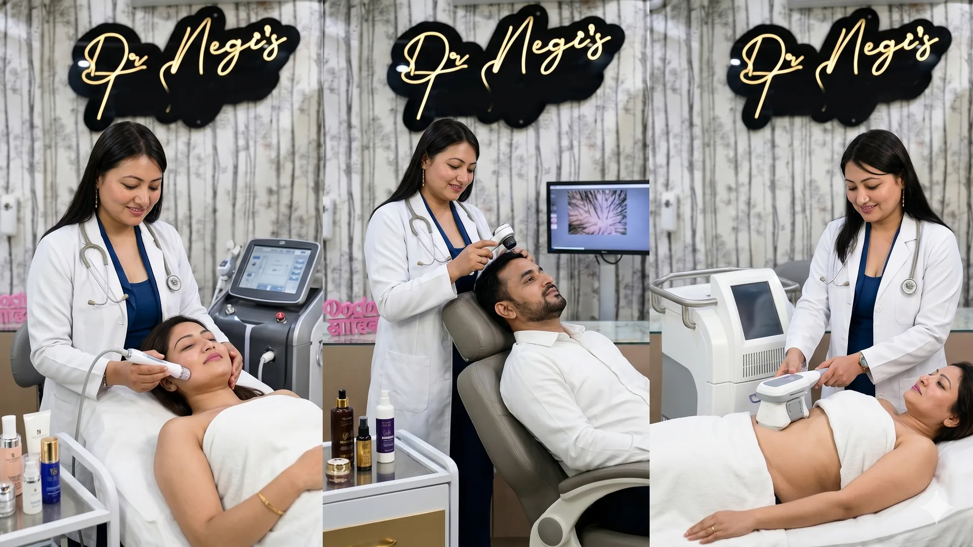 Advanced aesthetic treatment at Dr. Negi Clinic