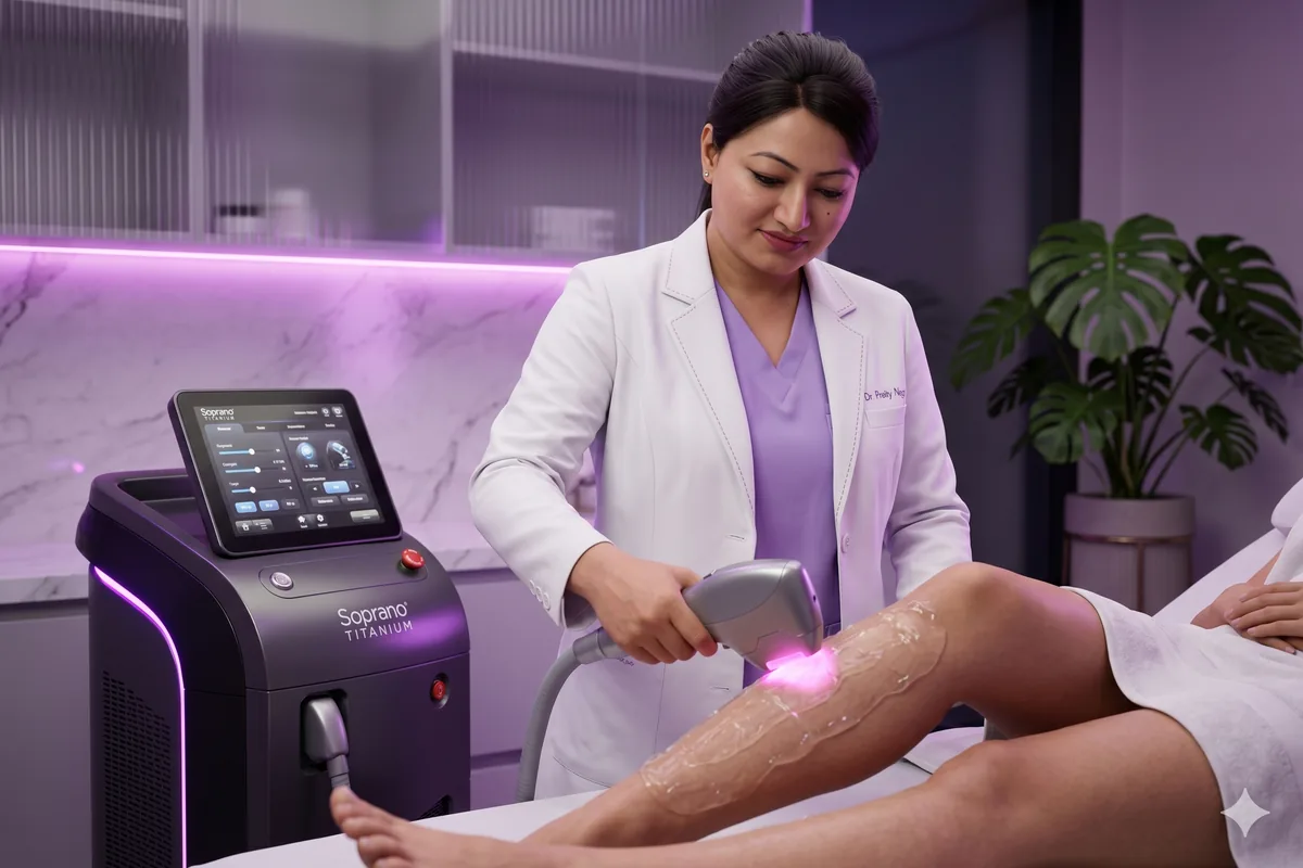Laser Hair Removal — Dr. Negi's Clinic, Uttam Nagar Delhi